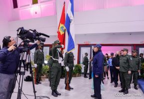 Acto del 43 aniversario de la constitución de la Fuerza Naval del Ejército de Nicaragua