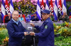 Acto del 43 aniversario de la constitución de la Fuerza Naval del Ejército de Nicaragua