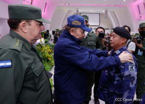 Acto del 43 aniversario de la constitución de la Fuerza Naval del Ejército de Nicaragua