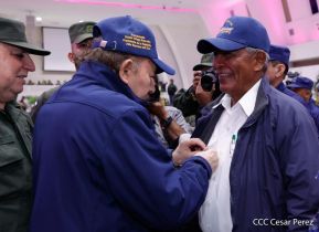 Acto del 43 aniversario de la constitución de la Fuerza Naval del Ejército de Nicaragua