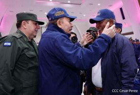 Acto del 43 aniversario de la constitución de la Fuerza Naval del Ejército de Nicaragua