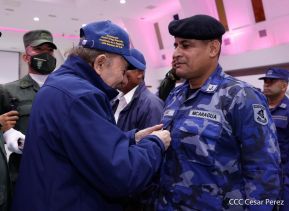 Acto del 43 aniversario de la constitución de la Fuerza Naval del Ejército de Nicaragua