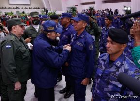 Acto del 43 aniversario de la constitución de la Fuerza Naval del Ejército de Nicaragua