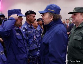 Acto del 43 aniversario de la constitución de la Fuerza Naval del Ejército de Nicaragua