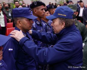 Acto del 43 aniversario de la constitución de la Fuerza Naval del Ejército de Nicaragua