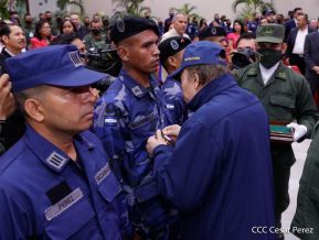 Acto del 43 aniversario de la constitución de la Fuerza Naval del Ejército de Nicaragua