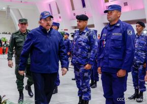 Acto del 43 aniversario de la constitución de la Fuerza Naval del Ejército de Nicaragua