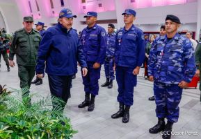 Acto del 43 aniversario de la constitución de la Fuerza Naval del Ejército de Nicaragua