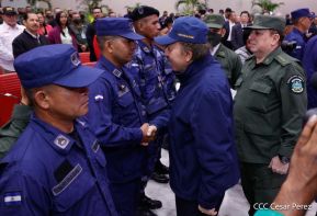 Acto del 43 aniversario de la constitución de la Fuerza Naval del Ejército de Nicaragua