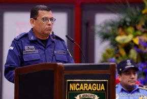 Acto del 43 aniversario de la constitución de la Fuerza Naval del Ejército de Nicaragua