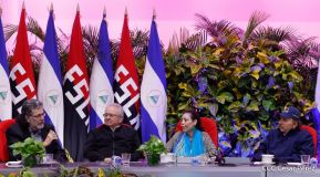 Acto del 43 aniversario de la constitución de la Fuerza Naval del Ejército de Nicaragua