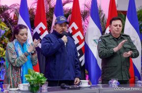 Acto del 43 aniversario de la constitución de la Fuerza Naval del Ejército de Nicaragua