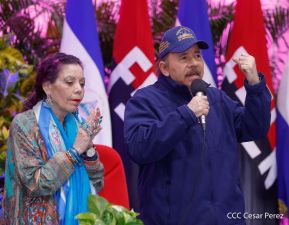 Acto del 43 aniversario de la constitución de la Fuerza Naval del Ejército de Nicaragua