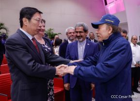 Acto del 43 aniversario de la constitución de la Fuerza Naval del Ejército de Nicaragua