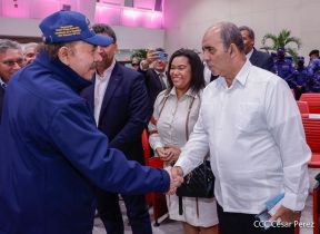 Acto del 43 aniversario de la constitución de la Fuerza Naval del Ejército de Nicaragua