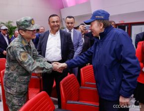 Acto del 43 aniversario de la constitución de la Fuerza Naval del Ejército de Nicaragua