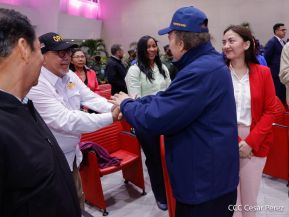 Acto del 43 aniversario de la constitución de la Fuerza Naval del Ejército de Nicaragua