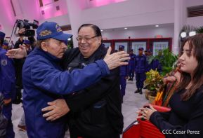 Acto del 43 aniversario de la constitución de la Fuerza Naval del Ejército de Nicaragua