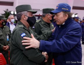 Acto del 43 aniversario de la constitución de la Fuerza Naval del Ejército de Nicaragua