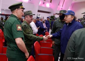 Acto del 43 aniversario de la constitución de la Fuerza Naval del Ejército de Nicaragua