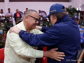 Acto del 43 aniversario de la constitución de la Fuerza Naval del Ejército de Nicaragua