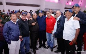 Acto del 43 aniversario de la constitución de la Fuerza Naval del Ejército de Nicaragua