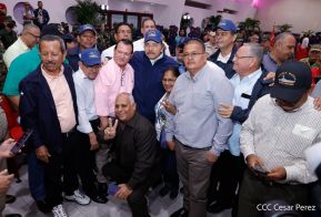 Acto del 43 aniversario de la constitución de la Fuerza Naval del Ejército de Nicaragua