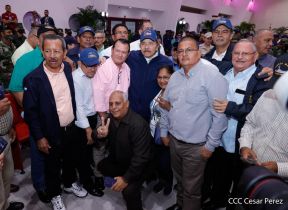 Acto del 43 aniversario de la constitución de la Fuerza Naval del Ejército de Nicaragua