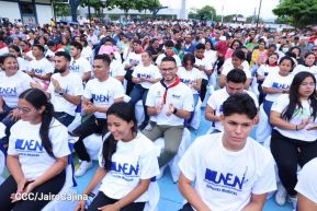 Ceremonia de instalación de la Universidad Nacional Casimiro Sotelo Montenegro