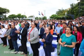 Ceremonia de instalación de la Universidad Nacional Casimiro Sotelo Montenegro