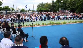 Ceremonia de instalación de la Universidad Nacional Casimiro Sotelo Montenegro