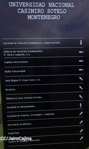 Ceremonia de instalación de la Universidad Nacional Casimiro Sotelo Montenegro