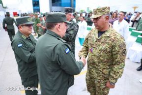 Cuerpo Médico Militar del Ejército de Nicaragua celebra 44 años de fundación