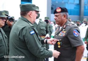 Cuerpo Médico Militar del Ejército de Nicaragua celebra 44 años de fundación