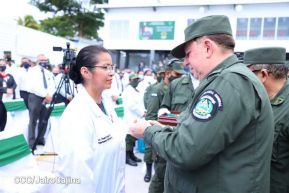 Cuerpo Médico Militar del Ejército de Nicaragua celebra 44 años de fundación