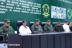 Cuerpo Médico Militar del Ejército de Nicaragua celebra 44 años de fundación