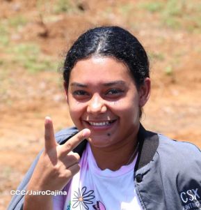 Caminata rumbo a la Hacienda San Jacinto para celebrar las batallas por la soberanía e independencia