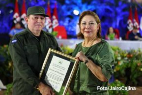 Acto del 44 Aniversario del Ejército de Nicaragua