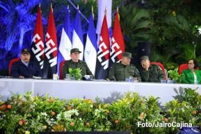 Acto del 44 Aniversario del Ejército de Nicaragua