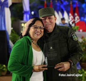Acto del 44 Aniversario del Ejército de Nicaragua