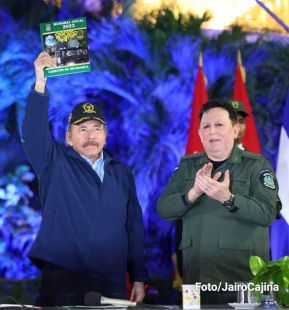 Acto del 44 Aniversario del Ejército de Nicaragua