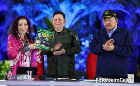 Acto del 44 Aniversario del Ejército de Nicaragua