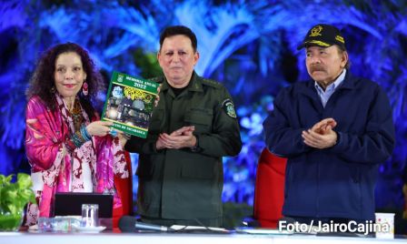 Acto del 44 Aniversario del Ejército de Nicaragua