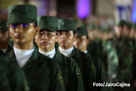 Acto del 44 Aniversario del Ejército de Nicaragua