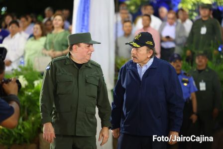 Acto del 44 Aniversario del Ejército de Nicaragua