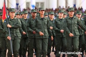 Acto del 44 Aniversario del Ejército de Nicaragua