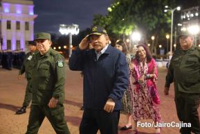 Acto del 44 Aniversario del Ejército de Nicaragua