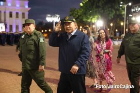 Acto del 44 Aniversario del Ejército de Nicaragua