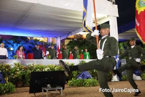 Acto del 44 Aniversario del Ejército de Nicaragua