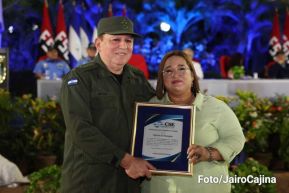 Acto del 44 Aniversario del Ejército de Nicaragua